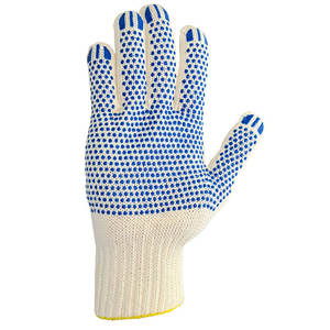 Guanti in Cotone con Puntini in PVC <span class=keywords><strong>da</strong></span> <span class=keywords><strong>10</strong></span> oz per Protezione delle Mani - Product Image 1