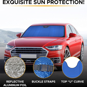 Parasol Plegable Multicolor Resistente a los Rayos UV para Parabrisas de Coche, Cubierta Protectora Solar para Todos los Vehículos - Product Image 6