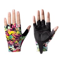 Gants de cyclisme personnalisés mi-doigts pour hommes et femmes, en soie glacée respirante, antidérapants, pour l'été, le fitness, vente en gros
