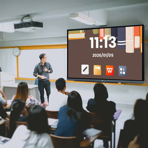 กระดานไวท์บอร์ดดิจิทัลอัจฉริยะ 4K แบบอินเทอร์แอคทีฟ หน้าจอสั<span class=keywords><strong>ม</strong></span>ผัส 40 จุด สำหรับการสอนในสำนักงาน แบบออลอินวัน - Product Image 5