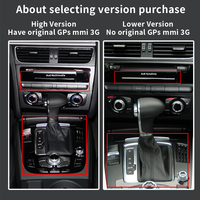 Radio para Auto de 8.8 Pulgadas y 8 Núcleos 8581 para Audi A4 2009-2016, Sistema Android, Navegación GPS, SIM 4G, BT, Carplay, WIFI, Reproductor Multimedia Estéreo