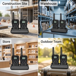 Radio portable sans licence RS-12 <span class=keywords><strong>PMR446</strong></span>/FRS462, radio compacte rechargeable, <span class=keywords><strong>talkie</strong></span>-<span class=keywords><strong>walkie</strong></span> pour communication d'équipe - Product Image 3