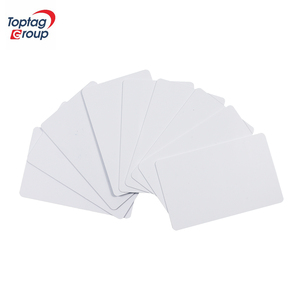 ISO14443A 13,56 MHz RFID NFC 213 144 Bytes 85,5x54mm URL Link PVC Tarjetas blancas en blanco - Product Image 1