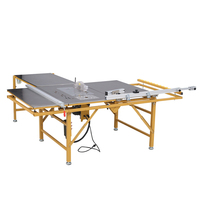 Scie à table polyvalente pour le travail du bois Scie à panneau à table coulissante combinée pour le travail du bois