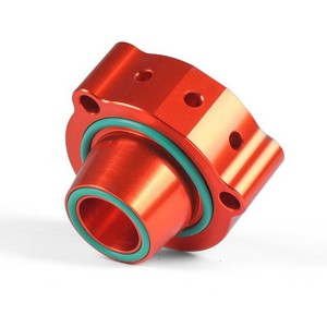 อะแดปเตอร์ฐานวาล์วเป่าลมแบบติดตั้งเพิ่มเติมสำหรับ TFSI 1.8 2.0 1.4 VW Seat Audi สีส้ม - Product Image 3