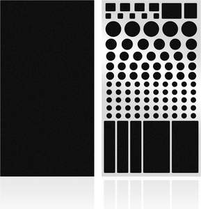 Autocollants anti-lumière LED, autocollants atténuants la lumière, feuilles d'atténuation pour routeurs, moniteurs et appareils électriques - Product Image 1