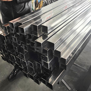 أنابيب مربعة من الفولاذ المقاوم للصدأ ASTM AISI 304 304L 316 316L مقاس 15×15 25×25 50×50 ملم مصقولة كالمرآة للديكور - Product Image 4