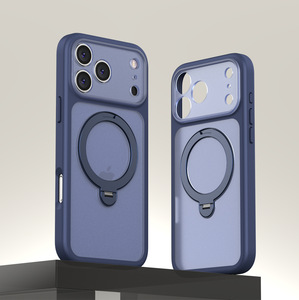 <span class=keywords><strong>Coque</strong></span> de téléphone magnétique transparente givrée antichoc personnalisée la plus vendue pour <span class=keywords><strong>iPhone</strong></span> 17 Pro Max Air - Product Image 4