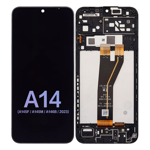 100% QC Tested Original LCD Display Touch Screen Digitizer Panel Assembly for Samsung Galaxy A14 A145F A145M A146B