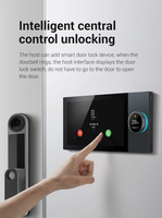 Panel de Control Inteligente para el Hogar Tuya Android, Pantalla Táctil IPS de 7 Pulgadas, Sistema de Audio para Cine en Casa, Wi-Fi, Bluetooth, Zigbee, Amplificador de Música F7