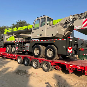 Zoomlion ZTC550V Truck <b>Crane</b> 42000kg Capacity 2 Person Cab Green and Gray Body - Product Image 5