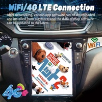 X-Trail T32 Qashqai J11 2013-2017 Android Auto con GPS Integrado, Reproductor de CD, Asistente de Marcha Atrás, Pantalla IPS para el Tablero, DSP