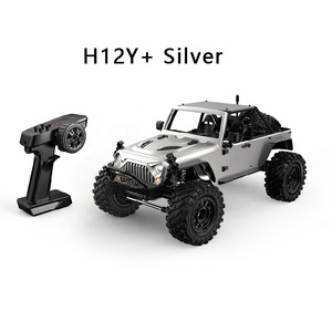 MJX H12Y H12Y + 4WD Радиоуправляемый гусеничный 1:12 масштаб 4x4 Электрический Регулируемый ESC управление приложением алюминиевый сплав металлический сервопривод масляный шок двойные шины - Product Image 2