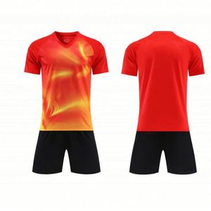 Envío Directo, Conjunto de Uniforme Unisex de Talla Grande, Venta al por Mayor, Jersey de Fútbol de Manga Corta Transpirable de Secado Rápido de Alta Calidad - Product Image 4