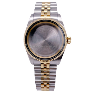 Montre Slonton personnalisée en acier inoxydable 316L NH35 boîtier de montre 36mm pièces de montre pour pièces de <span class=keywords><strong>mod</strong></span> <span class=keywords><strong>seiko</strong></span> - Product Image 1