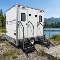 Remorque de toilettes portables Etodevice pour hommes et femmes à vendre