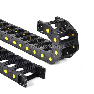 Corrente de Arraste de Cabos Reforçada em Nylon, Flexível, para Transporte de Cabos Plásticos em CNC - Product Image 1
