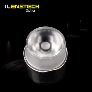 20mm de diamètre 10 degrés lentille LED en plastique lentille optique intégrée avec colle pour l'emplacement pour le lavage des murs - Product Image 5