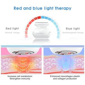 Aparato de masaje estético eléctrico marrón SUNMAS, masajeador de belleza EMS para Lifting <span class=keywords><strong>Facial</strong></span>, estiramiento de la piel, eliminación de arrugas - Product Image 4