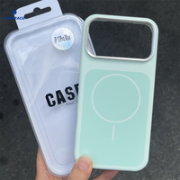 Pour iPhone 16 Pro Max Coque en silicone Coque antichoc 16 Coque de téléphone en silicone