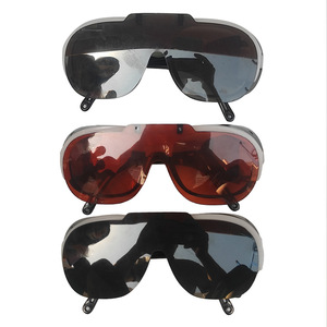 Gafas Protectoras de Cuero con Montura Completa, Lentes Antiarañazos, Protección Ocular Contra Chispas de Soldadura y Pulido de Metal - Product Image 1
