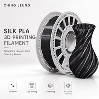Filament PLA Soie Personnalisé CHING LEUNG avec Logo, 1,75 mm, 1 kg, pour Imprimante 3D, Haute Précision, Haute Résistance à l'Abrasion, Sans Filamentisation, Moulage