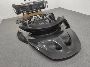 Cubierta de motor de fibra de carbono seco, kit de carrocería de faldón lateral para parachoques delantero y trasero, 2015-2018 <span class=keywords><strong>Mclaren</strong></span> 540C 570S, actualización 600LT - Product Image 5