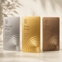 Petites plaques métalliques pour marquage en fibre de carbone, plaques logo en métal en alliage de zinc avec relief gaufré pour trophées et récompenses