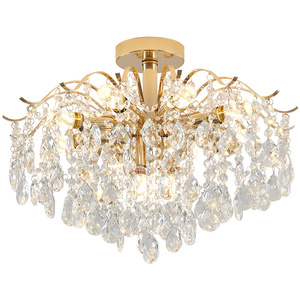 Luxury Crystal Chandelier Led Living Room <b>Ceiling</b> <b>Light</b> Round Multi Head Home Decor Lighting - Product Image 4