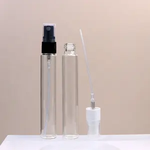 großhandel 15 ml tasche nachfüllbarer parfümzerstäuber sprühflasche klares glas parfümzerstäuber