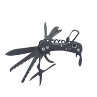 Couteau pliant multifonctionnel en acier inoxydable de 91mm Lame en titane Couteau de chasse de poche de survie pour camping en plein air OEM