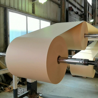 Rouleau de papier enduit de Pe de matières premières de prix usine pour les tasses de papier