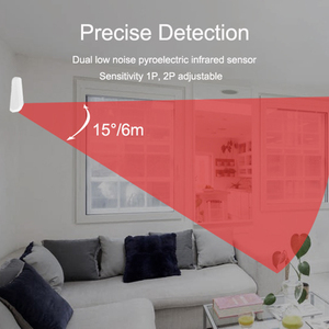Máy Dò Rèm Cửa Sổ Hồng Ngoại Có Dây <span class=keywords><strong>Mini</strong></span> Trong Nhà Máy Dò Chuyển Động Báo Động Góc Nhỏ Cảm Biến Chuyển Động <span class=keywords><strong>PIR</strong></span> Cho Báo Động An Ninh - Product Image 3