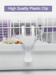 Toptan lüks büyük 47 60 boyutları çok setleri beyaz kalın demir tel ferret gine domuz küçük hayvan pet büyük ev hamster kafesi - Product Image 5