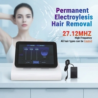 Appareil d'épilation par électrolyse thermolysante 3 modes 27,12 MHz, indolore et isolé, pour l'élimination des poils