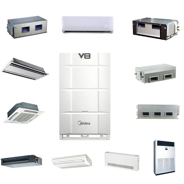 Customized Midea V8 VRF 25Ton 45KW for Your Data Center Cooling Requirement