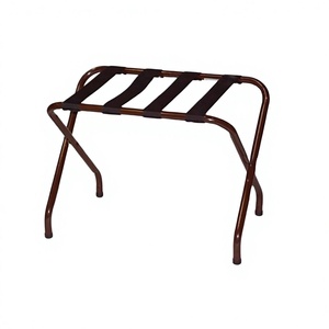 Portaequipajes de metal de diseño admirable, tamaño y forma personalizados, para accesorios de decoración de hoteles. - Product Image 1