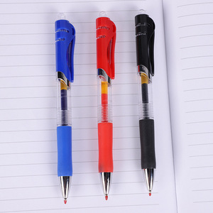 ปากกาลูกลื่นแบบกด K35 สีแดง ขนาด 0.5 มม. หัวกระสุน ขนาดมาตรฐาน สำหรับใช้ในสำนักงานและนักเรียน - Product Image 2