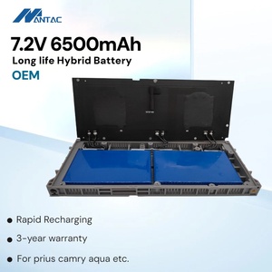 Batería Híbrida para Prius C ES300H, 6500mAh, 7.2V, CE, Alto Rendimiento, Reemplazo OEM, Nueva, 3 Años de Garantía, Directo de Fábrica Mantac - Product Image 1
