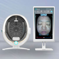 Analyseur de diagnostic cutané 3D AI, scanner, testeur, miroir magique, appareil d'analyse de la peau avec types de prises US, JP, IT, ZA
