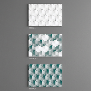 Orange 3D Digital Ceramic <b>Wall</b> Tiles 30x45cm Glossy Glazed Design <b>for</b> Modern Interior and Exterior <b>Walls</b> - Product Image 6