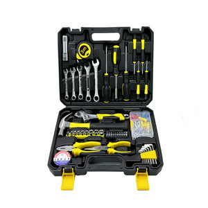88 Piece Tool Set Steel Hand Tools 1/2 In Socket Drive Home Car Repair Kit With Case - Product Image 1