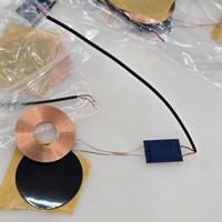 Mini Module récepteur de charge sans fil QI petite bobine universelle pour carte de Circuit imprimé PCBA pour Kits de Modules électroniques de souris d'écouteur