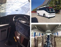 Nouveau moteur avant RHD et LHD luxe 32 places passager caoch bus touristique bus