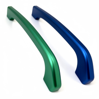 Usinage CNC personnalisable pour poignées de porte principales en alliage d'aluminium - Levier solide antirouille pour usage résidentiel et villas, usinage par électroérosion à fil