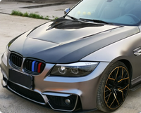 Nouveau style 2026 pour BMW Série 3 E90 E91M Tech M3 LCI GTS Style Capot en fibre de carbone Cache-moteur Kit carrosserie pour BMW 328i 335