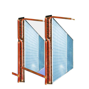 Intercambiador de Calor de Tubo de Cobre con Aletas de Aluminio, Evaporador de Refrigerante, Personalización No Estándar - Product Image 1