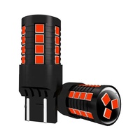 Nouvelle ampoule LED OEM M2 3030 T20 7443 W21W 3157 Ba15s 1500lm DC9-30V Canbus Ready pour feux de freinage et de recul de voiture, autres éclairages automobiles