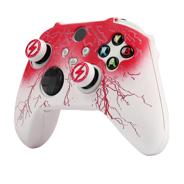 RALAN XSX Gamepad Silicone Cover for Xbox Series S X Thumbstick Grips Skin Case Joystick Protective Cover