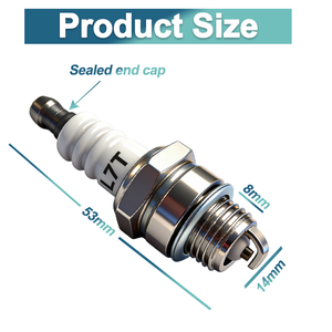 2 zamanlı L7T buji zincirli testere bujisi motorlu testere yedek parçaları motosiklet motor parçası için aksesuarlar - Product Image 2